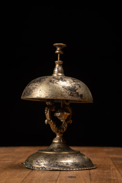 Antique Hotelier Desk Bell