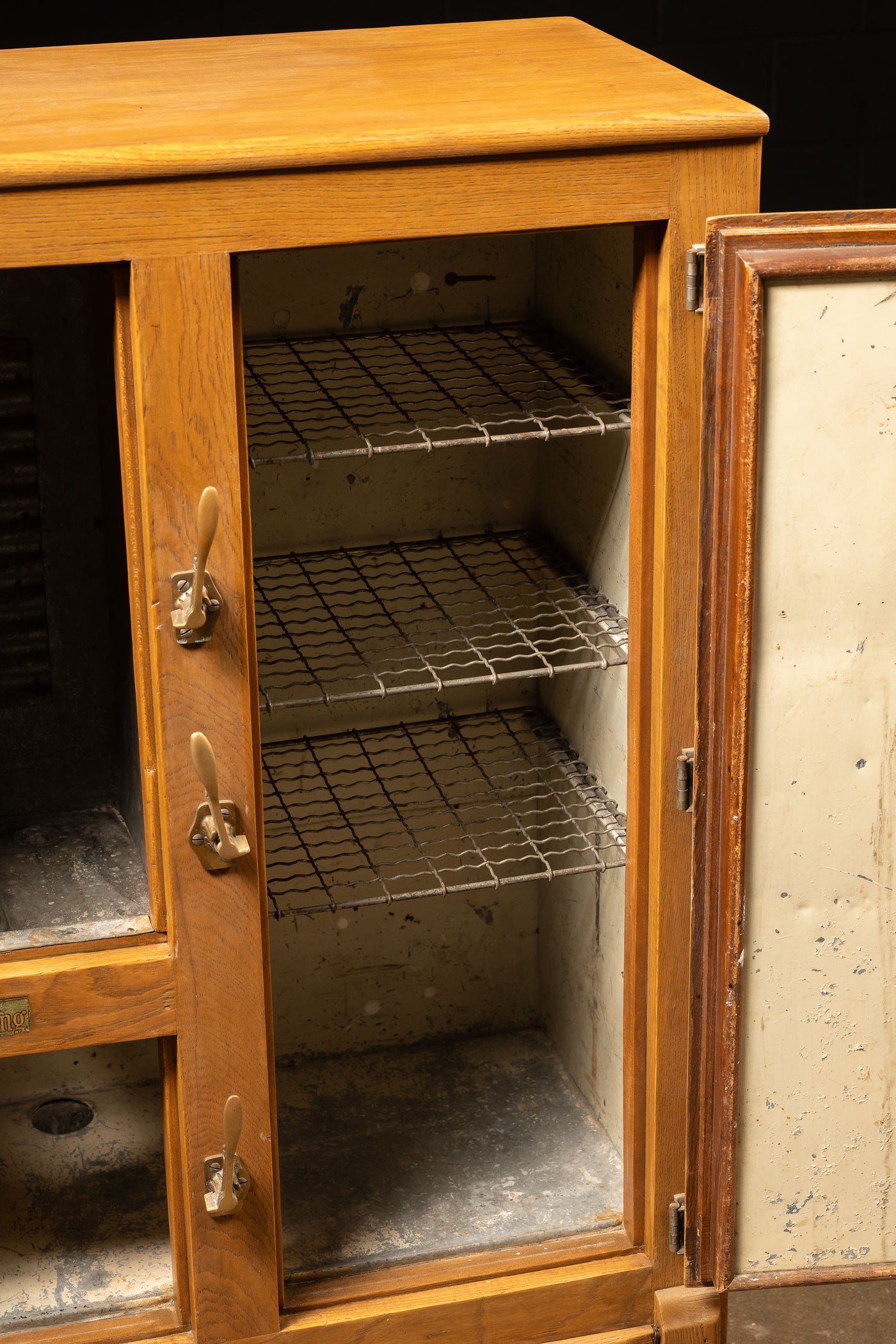 Early 20th Century Cabinet Icebox by Frost King
