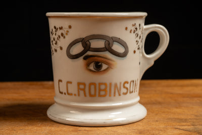 Vintage Ceramic IOOF Shave Mug