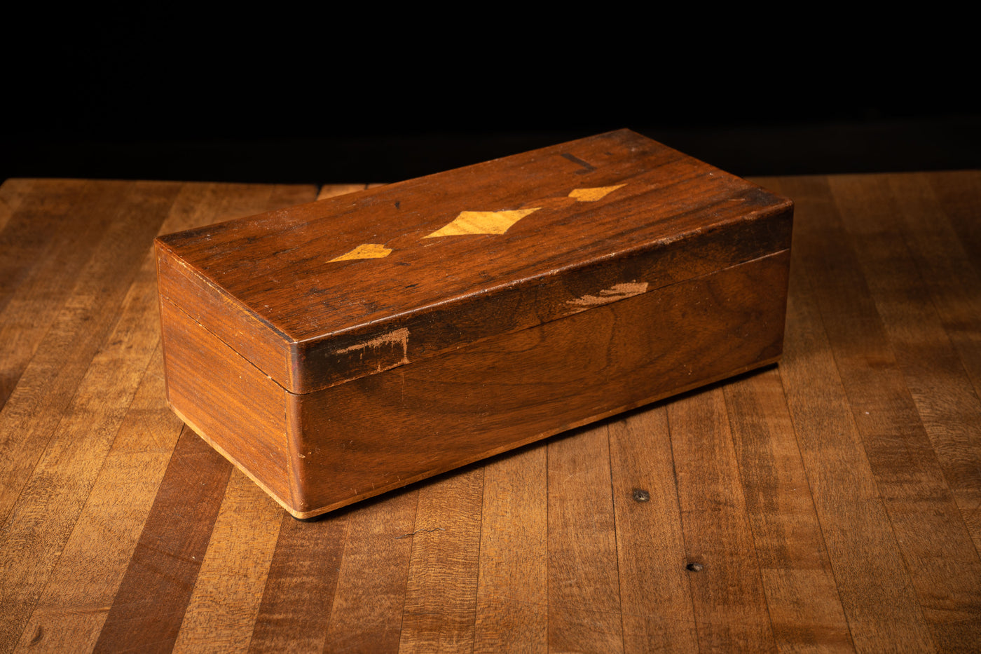 Vintage Wooden Cigar Box