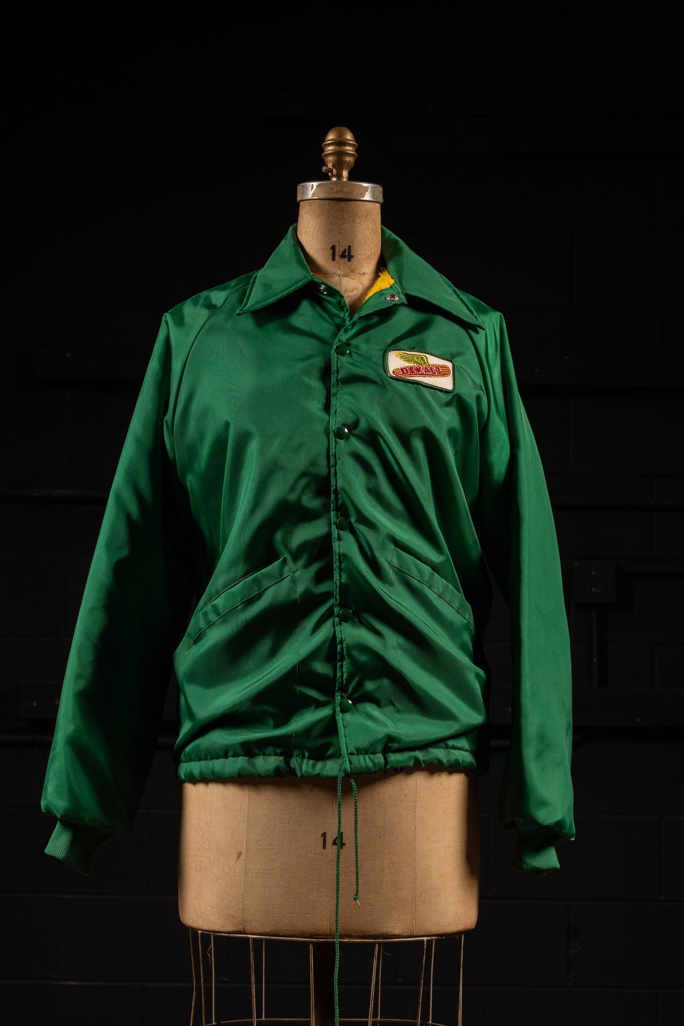Green DeKalb Jacket with Faux Fur Lining
