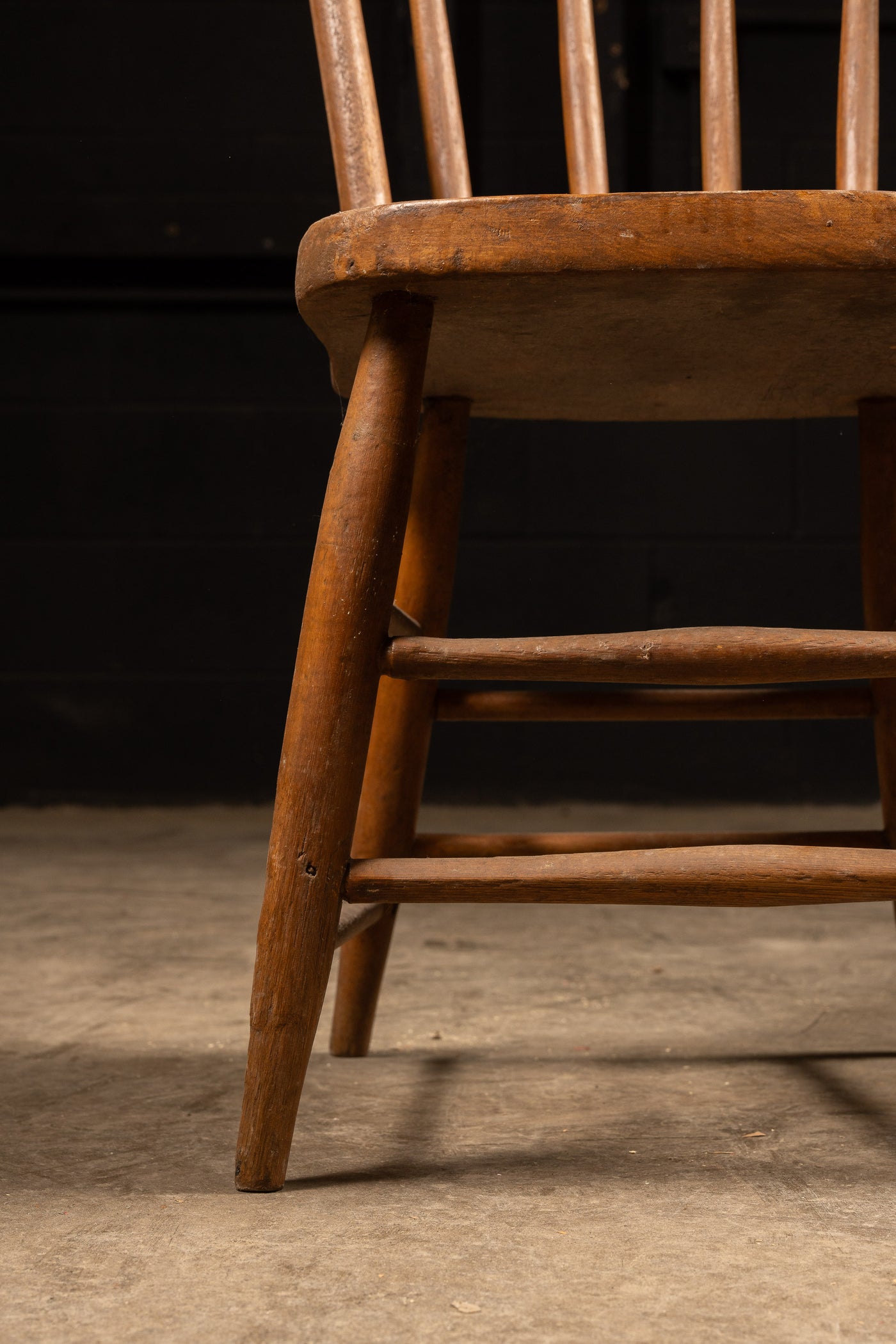 Set of Four Farmhouse Windsor Chairs