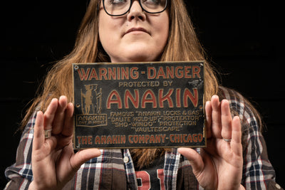 c.1930's Anakin Placard Advertising Sign