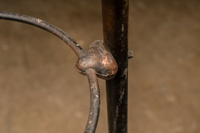 Antique Japanned Copper Coat Rack