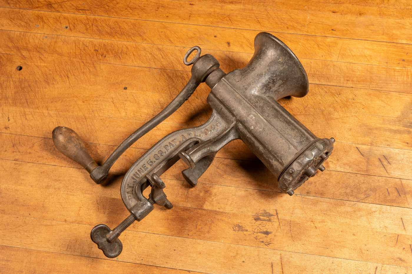 Late 19th Century Enterprise Tinned No. 10 Meat Chopper