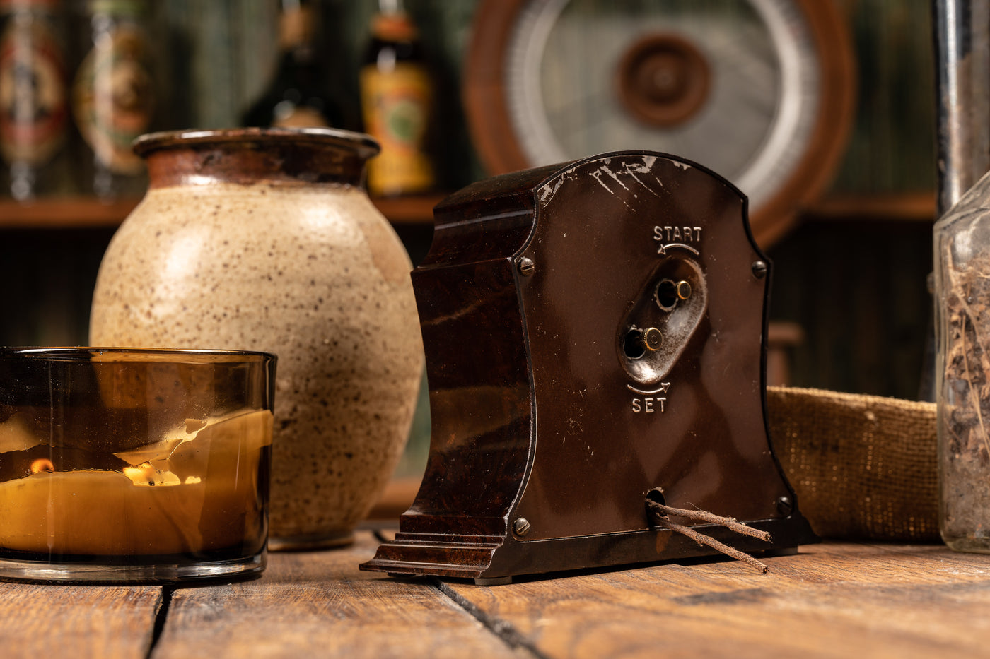 c. 1920s Majestic Bakelite Desk Clock