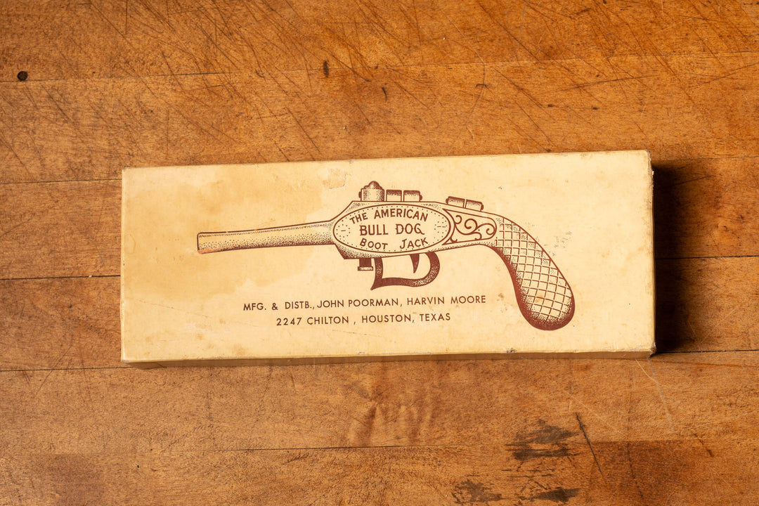 Vintage Japanned Copper American Bull Dog Boot Jack – Industrial