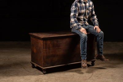 Early American Dovetail Linen Chest