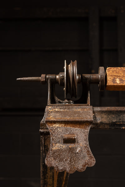 Early 20th Century Children's Foot-Powered Lathe