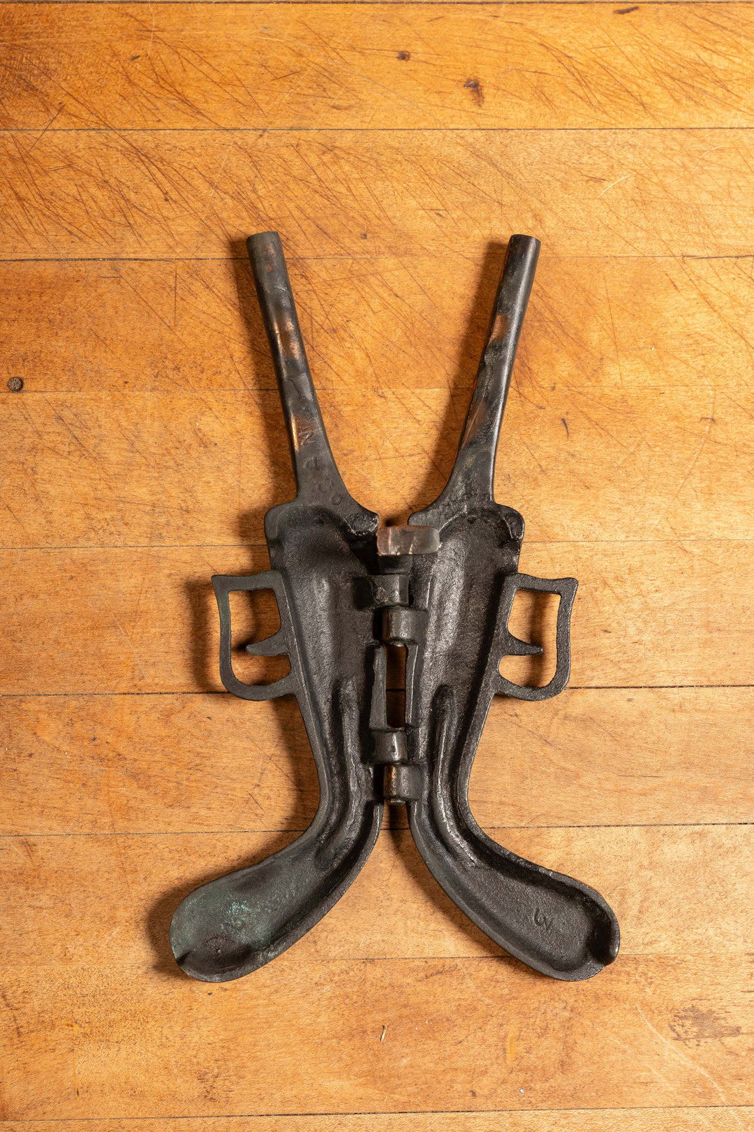 Vintage Japanned Copper American Bull Dog Boot Jack – Industrial