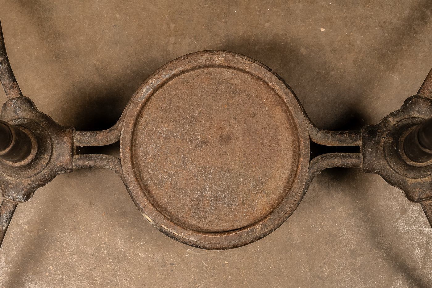 Antique Japanned Copper Coat Rack