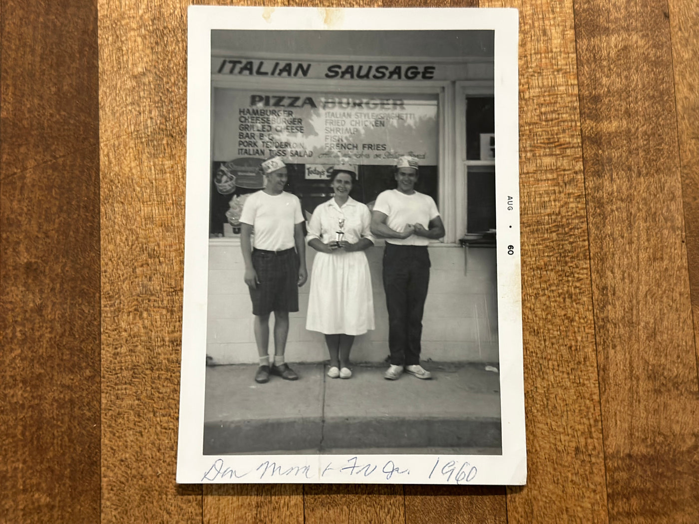 Vintage Drive-In Menu Board