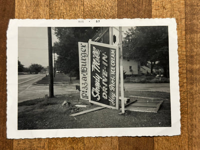 Vintage Drive-In Menu Board