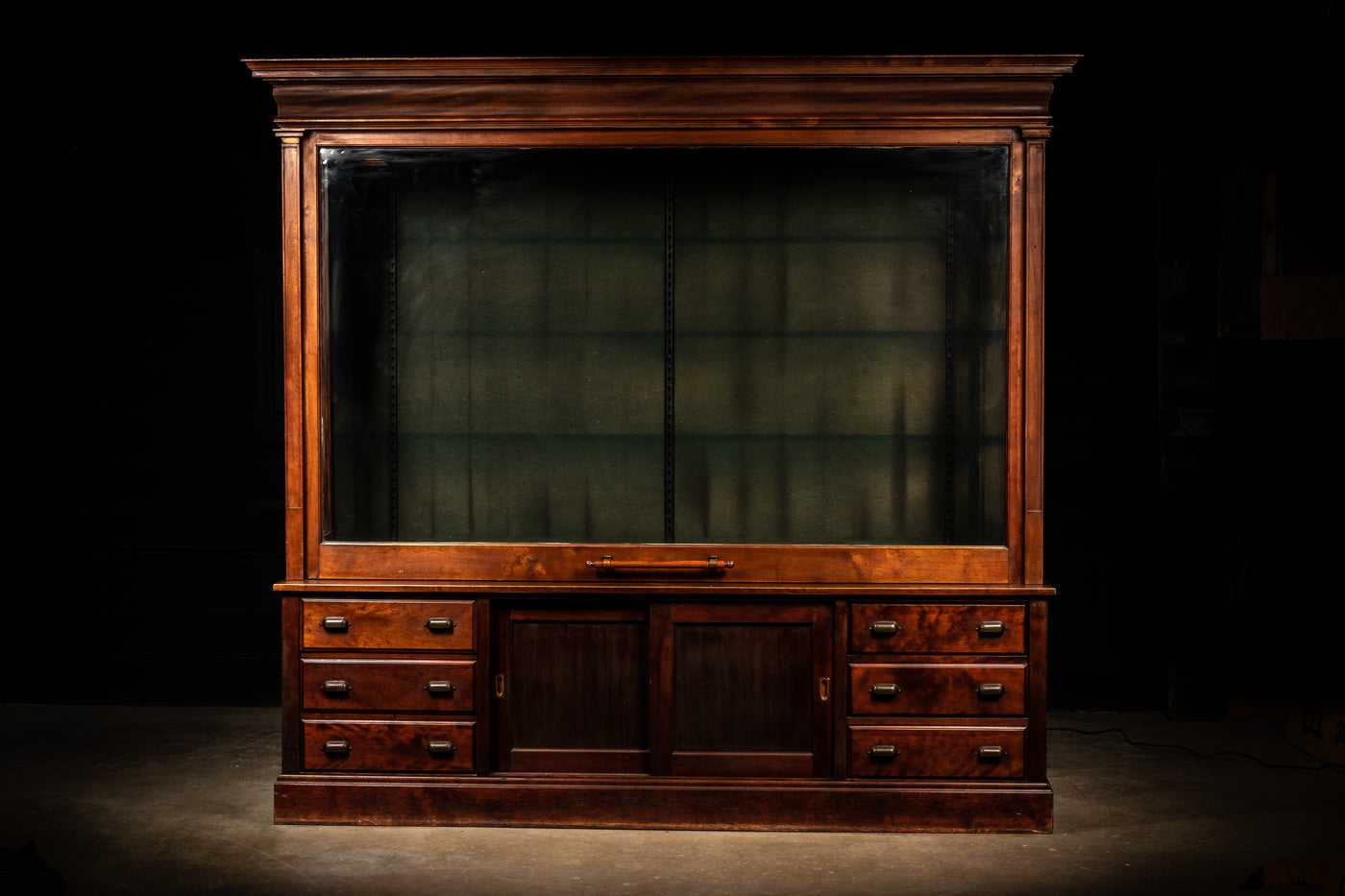 Massive Mercantile Display Cabinet