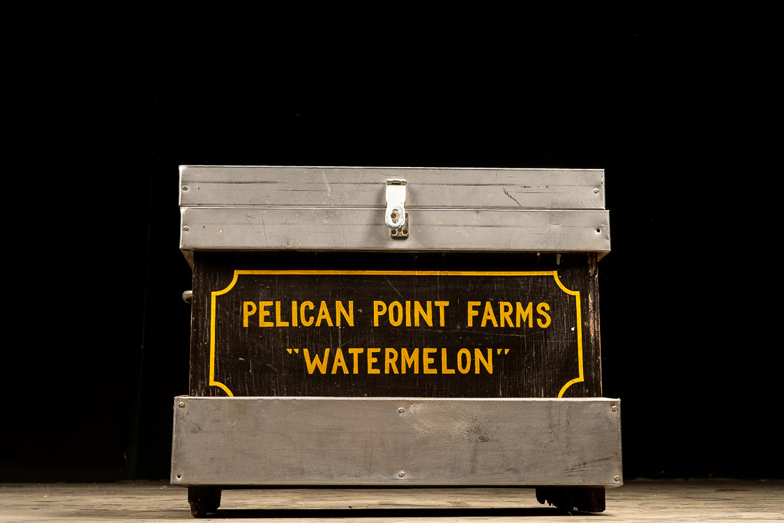 Vintage Pelican Point Farms Chest