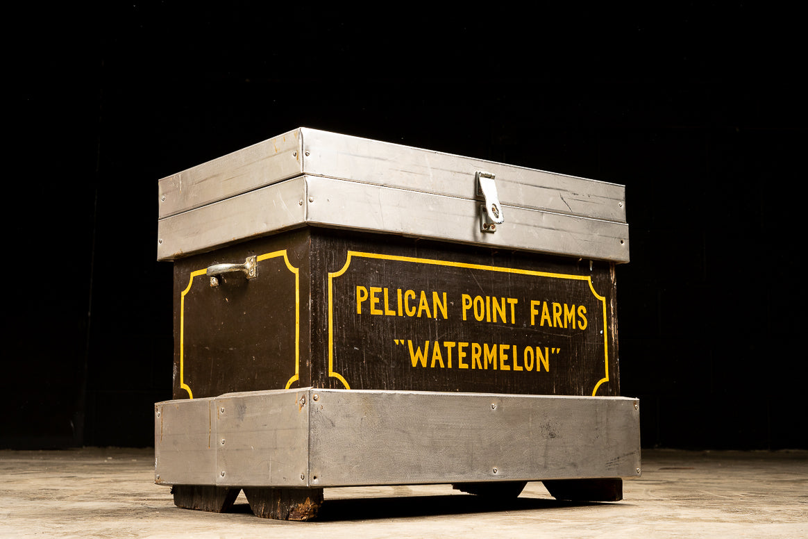 Vintage Pelican Point Farms Chest