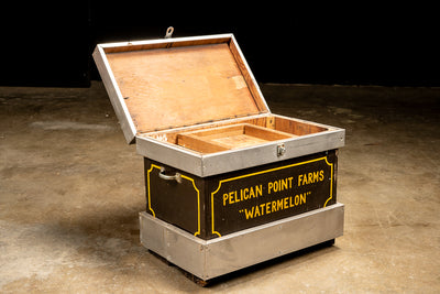 Vintage Pelican Point Farms Chest