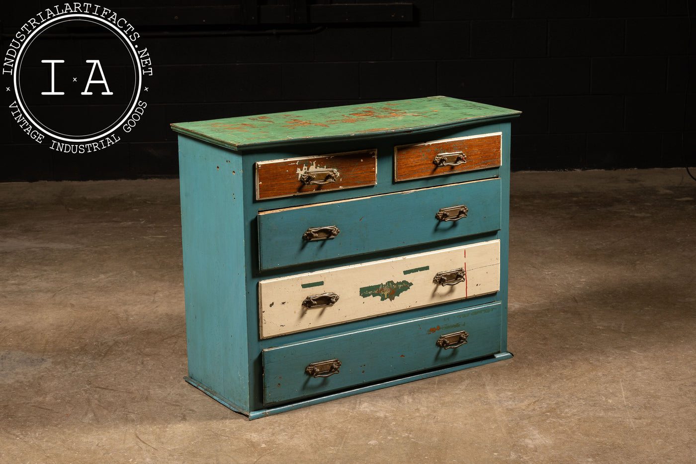 Eclectic Chippy Farmhouse Dresser