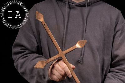 Copper Cross Candle Sconce