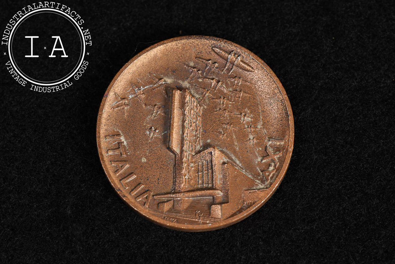 1933 Century of Progress Exposition Medal - Italian Pavilion