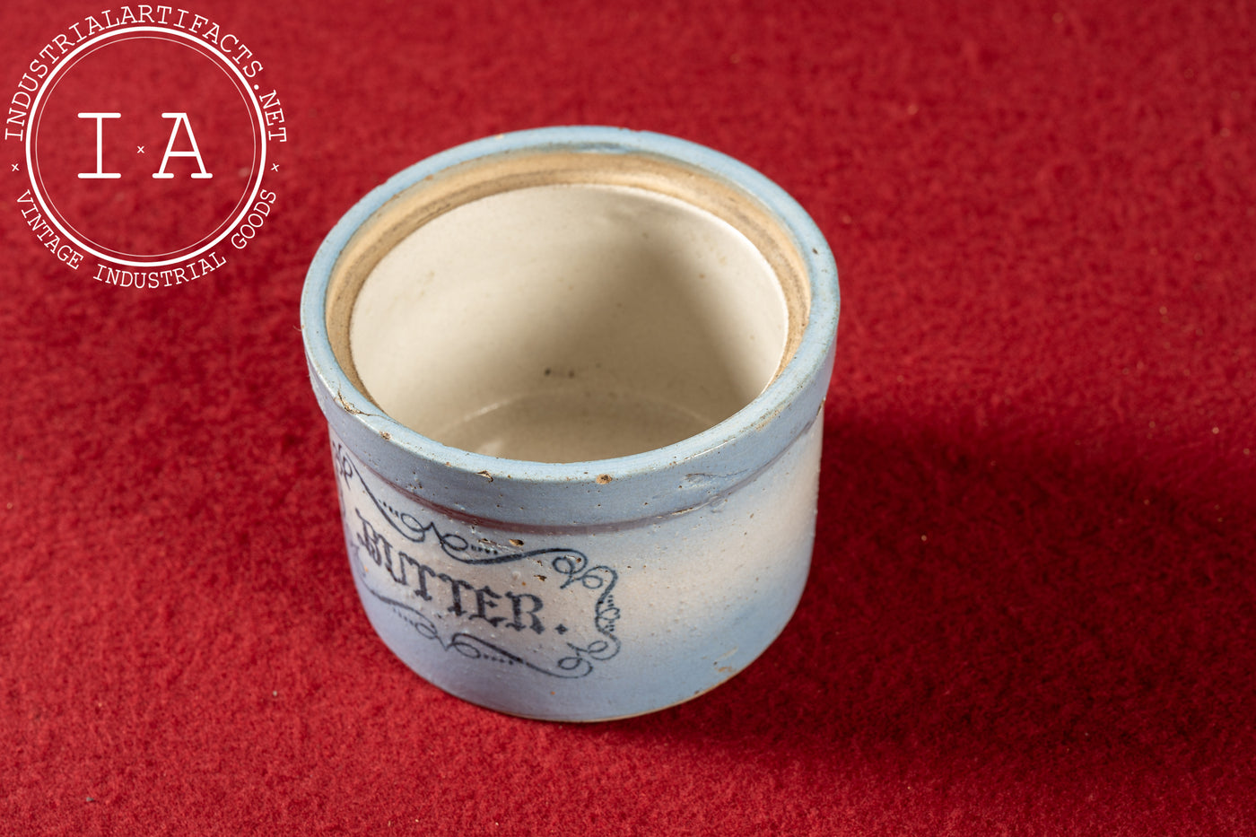 Late 19th/Early 20th Century #2 Stoneware Butter Crock