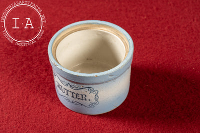 Late 19th/Early 20th Century #2 Stoneware Butter Crock