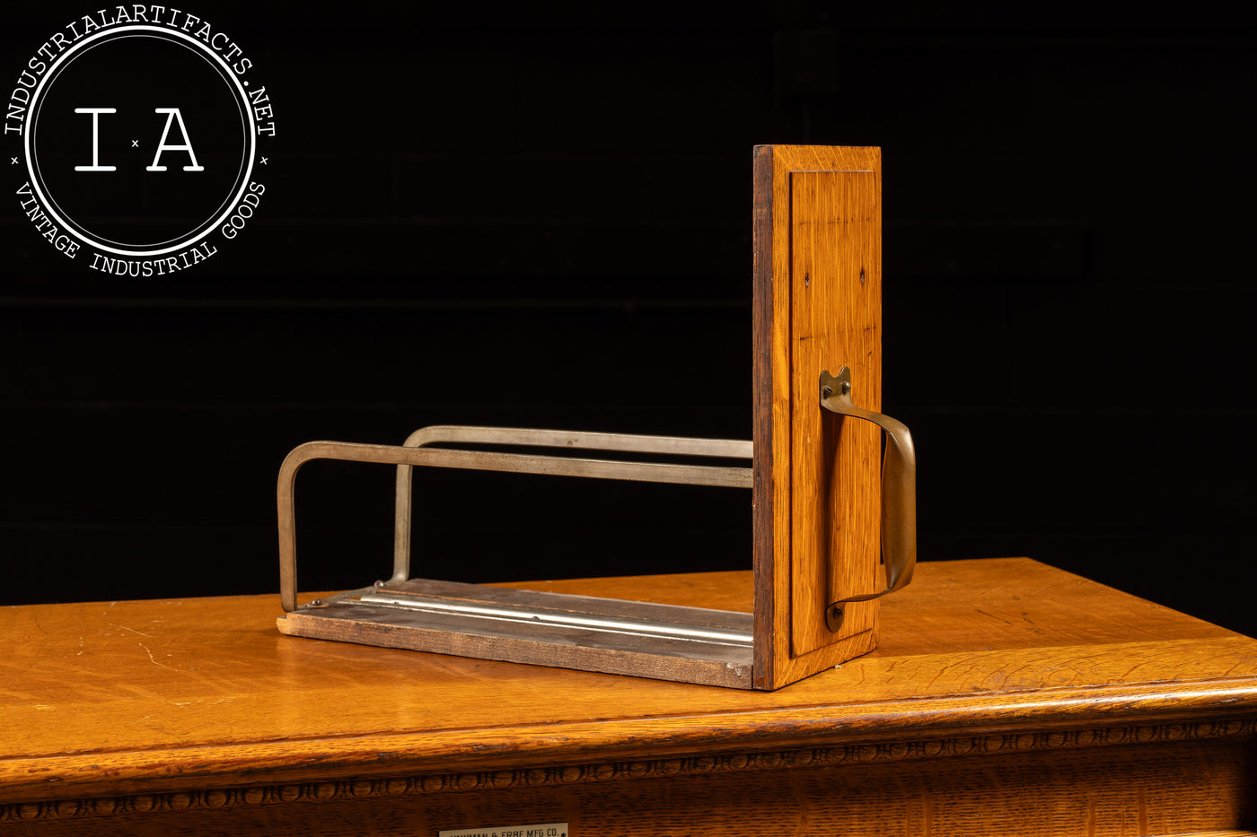 Early 20th Century Y & E Oak Document Filing Cabinet