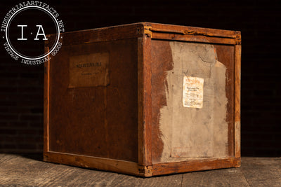 Vintage Bond & Lillard Whiskey Shipping Crate