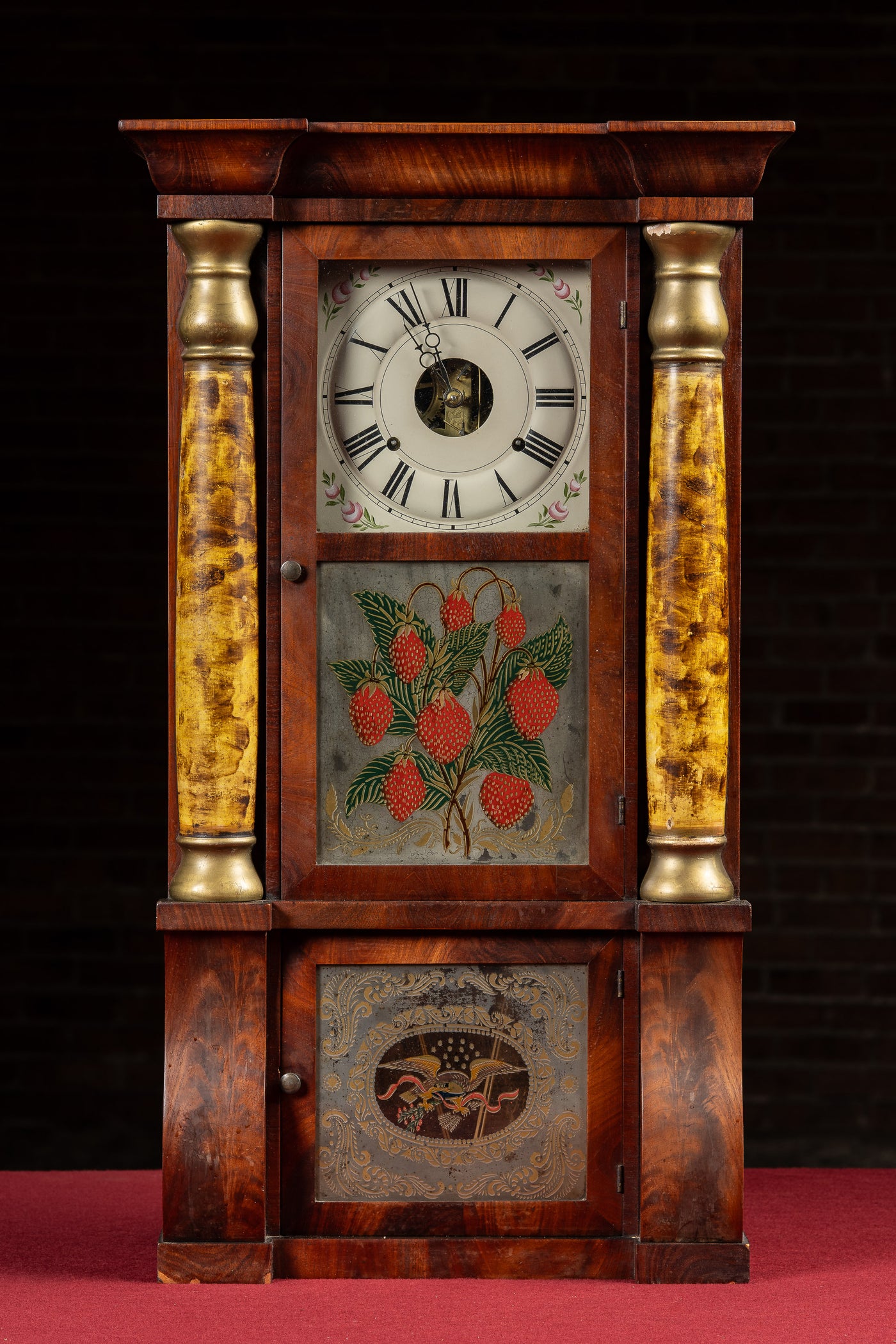 Mid-19th Century Seth Thomas Triple Decker Empire Clock