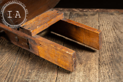 Antique Wooden Grape Crusher