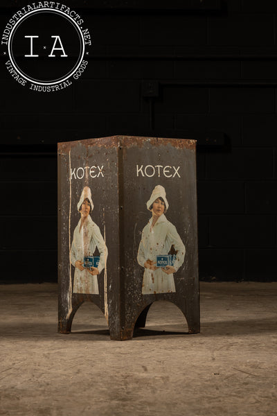 Antique Kotex Sale Display