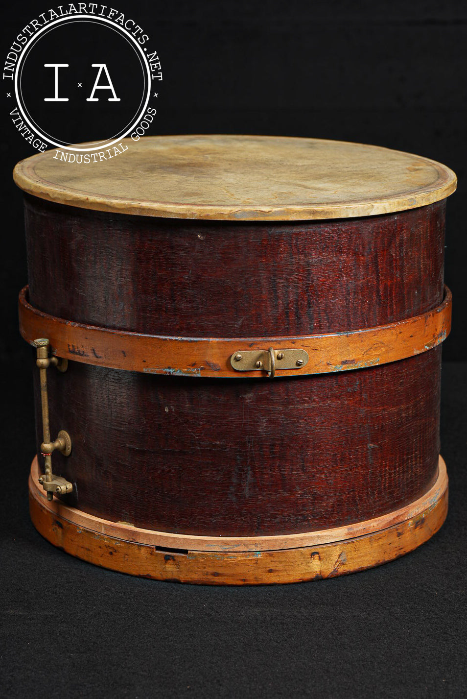 Civil War-Era Military-Issue U.S. Regimental Drum