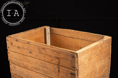 Pair of Antique Wooden Produce Crates