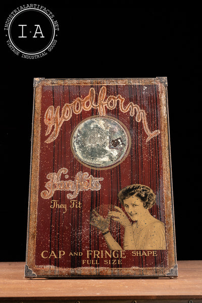 Antique Goodform Hair Net Store Display