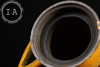 Antique Cast Iron Fire Hose Nozzle by Boston Woven Hose & Rubber Co.