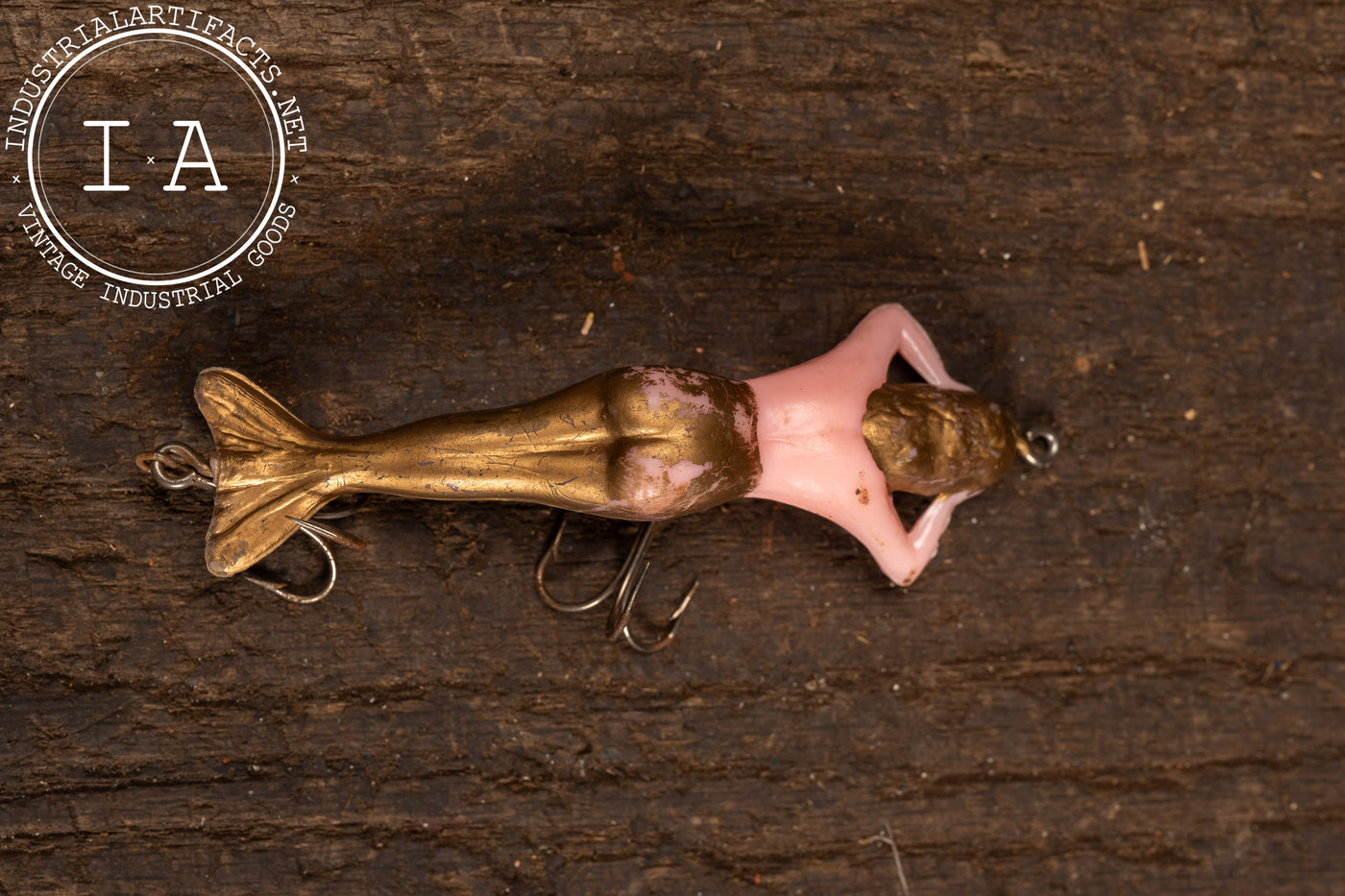 antique novelty fishing lures Vintage Novelty "Virgin Mermaid" Fishing Lure by Stream-EZE – Industrial Artifacts