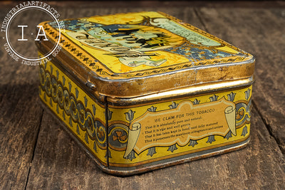 Early 20th Century “Poker Cut Plug” Rock City Tobacco Tin