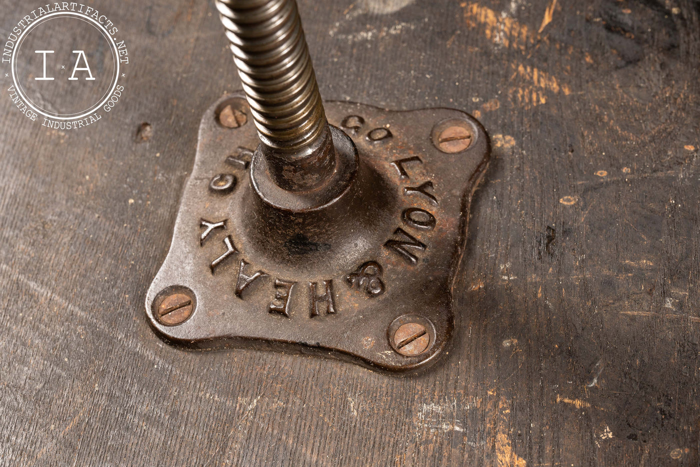 Antique Adjustable Piano Stool by Lyon & Healy