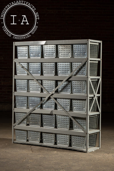 Vintage Steel Swim Locker Set