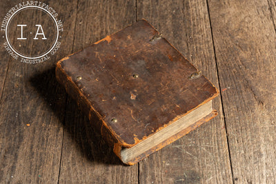 Mid-19th Century Swedish Devotional Bible by Anders Nohrborg
