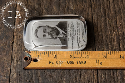 Antique Col. Albert Pope Paperweight