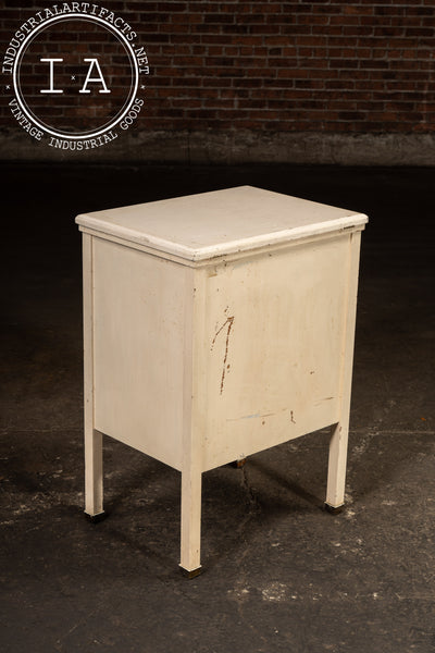 Antique Printer's Cabinet with Light-Safe Viewing Window by Hamilton
