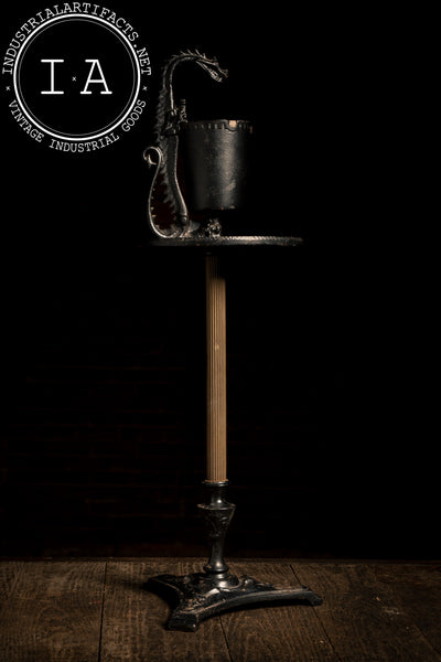 Antique Dragon Smoker Ashtray by Scroll Art