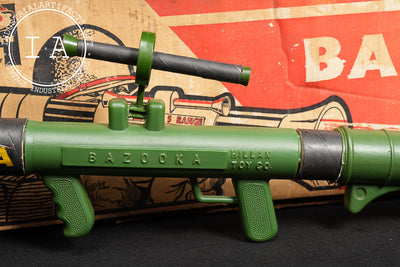 Vintage Cardstock and Plastic Toy Bazooka by Hillan