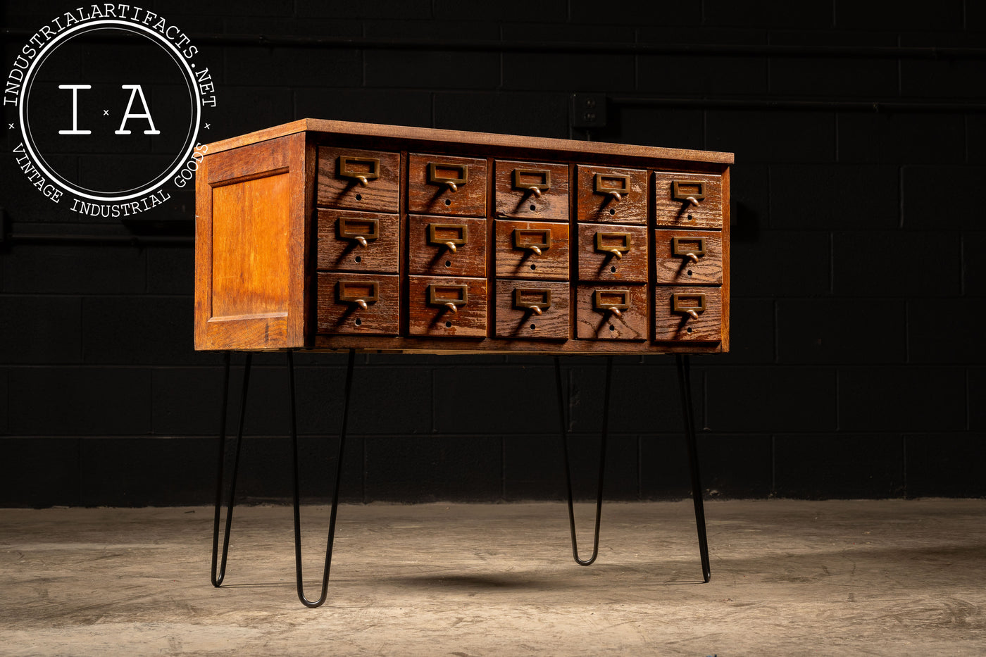 Mid Century Card Catalog