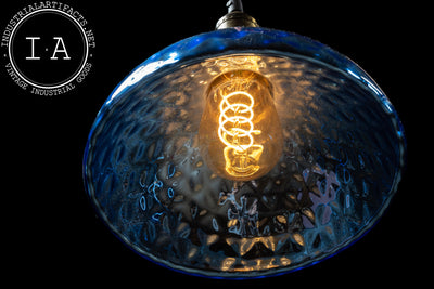 Antique Mercury Glass Pendant Lamp