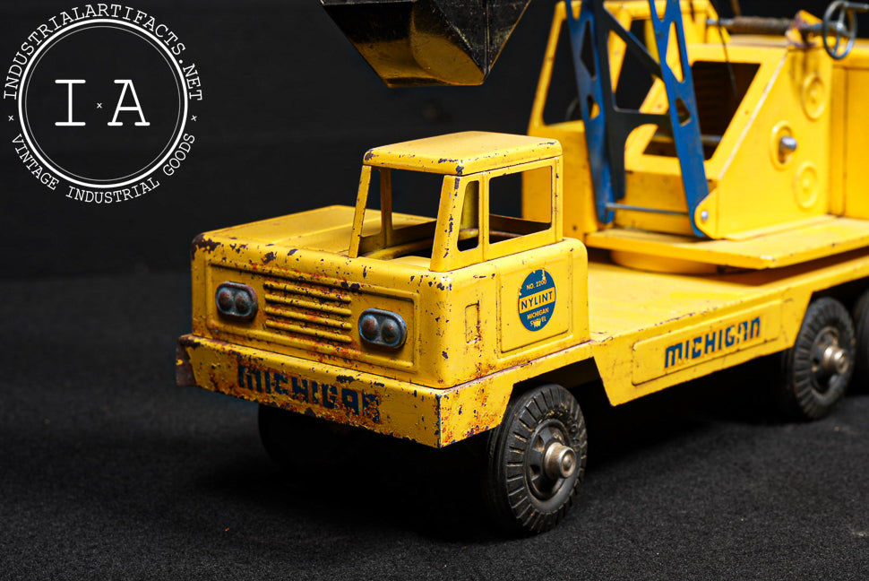 Vintage Michigan Shovel Crane Pressed Steel Toy Truck Model T-24 by Ny-Lint