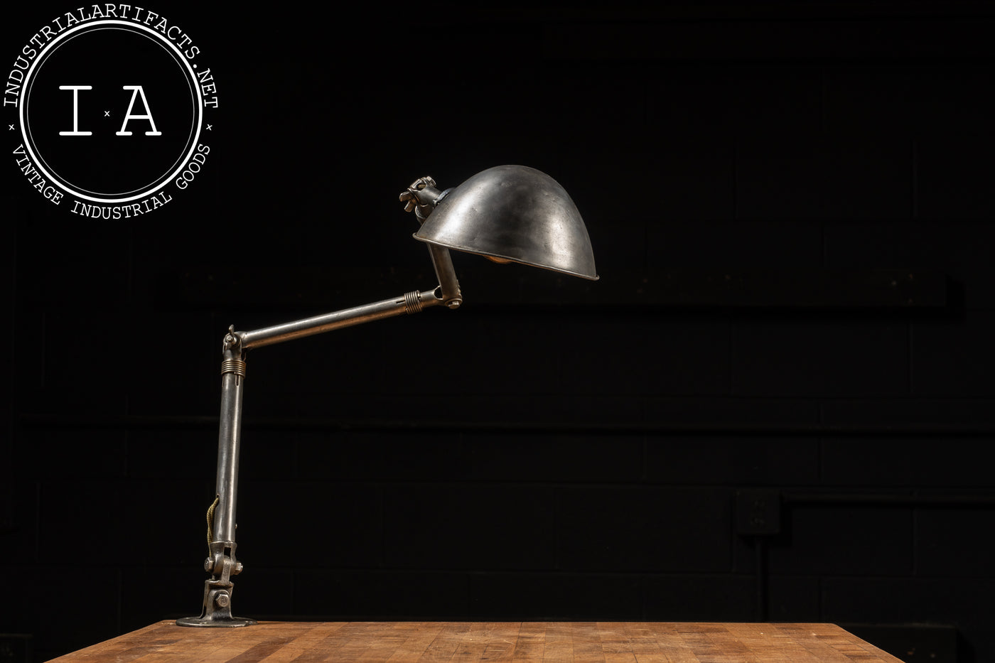 Vintage Ajusco Articulated Industrial Lamp