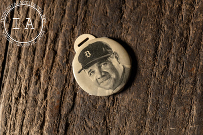 1935 Babe Ruth Baseball Scorekeeper with Portrait Front