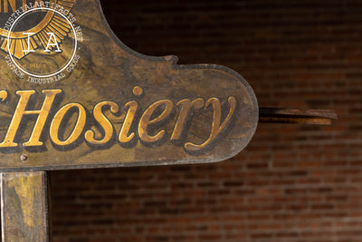 c. 1920 Onyx Hosiery Tin Litho POS Store Display